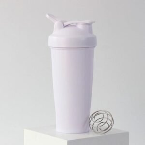 Whey Protein Shaker / Mixing Blender Bottle - 600ml Sports & Workout Plastic Drink Cup (Copy)