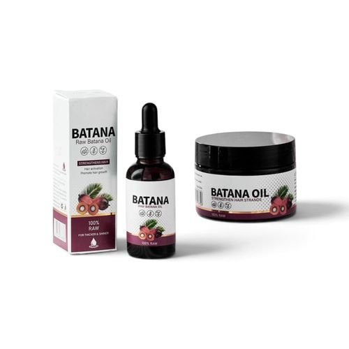 Batana Oil Hair Serum, Nourishes Hair Mask for Damaged Hair, Prevent Hair Split Ends, Promotes Hair Nourishment for Men & Women